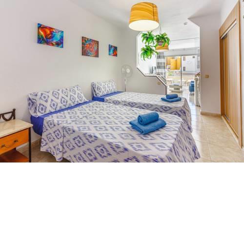 Cute Romantic Studio Next Beach Aircon CostaAdeje WiFi HeatedPool