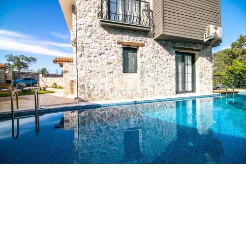 DADYA VİLLA 4 - Marmaris Turgut da özel havuzlu denize yakın lüks villa