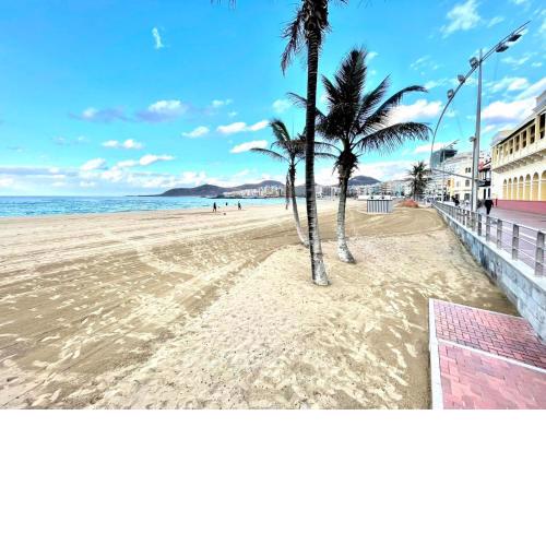 DBL exterior studio, WIFI, near the Canteras Beach