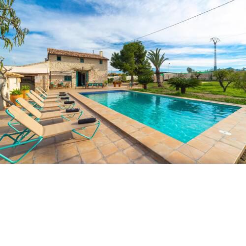 Denia Villa Sleeps 6 Pool Air Con WiFi