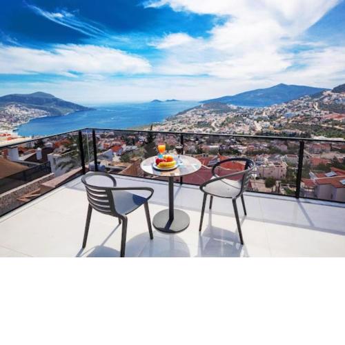 deniz manzaralı jakuzili villa