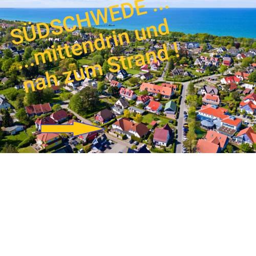 DER SÜDSCHWEDE ... Dein Gästehaus mitten in Zingst und nah zum Strand