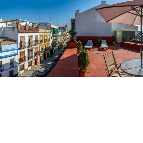 DescubreHome Pureza Triana Penthouse, Terraza Privada