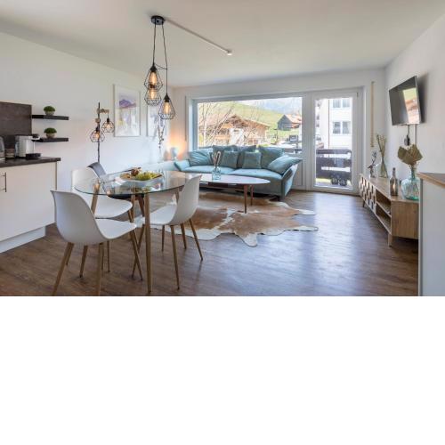 Design Apartment „Alpenglühen“ nahe Breitachklamm
