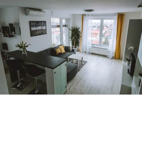 Design apartment, the city centre close to the health spa