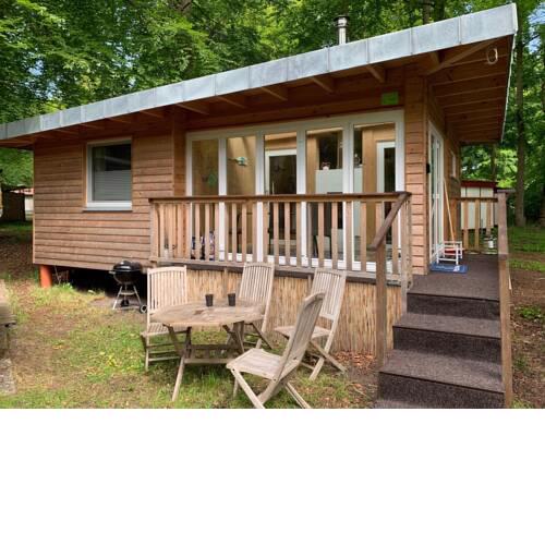 Designbungalow aus Echtholz