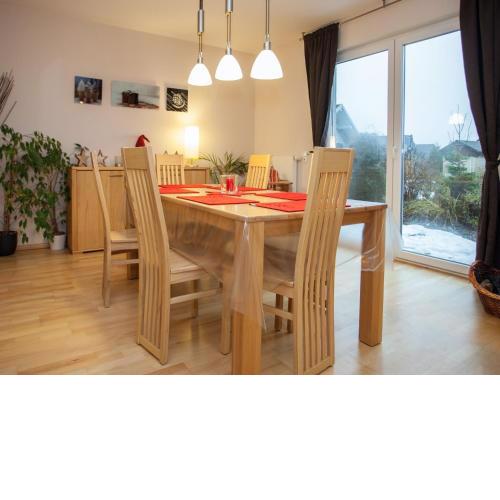 Detached holiday home in Winterberg-Langewiese with wood-burning stove and carport