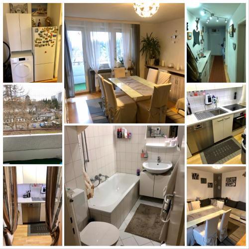 Die Wohnung ist zentral gelegen und trotzdem sehr ruhig-WG-shared-apartament-is not detached apartament-general WC