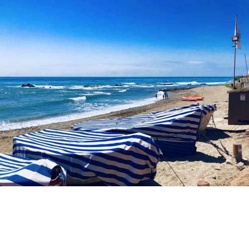 Dona Lola Micaela Beach front duplex 2 bedroom apartment - open sea and beach views surrounded by bars and restaurants - Costa del Sol - CS199