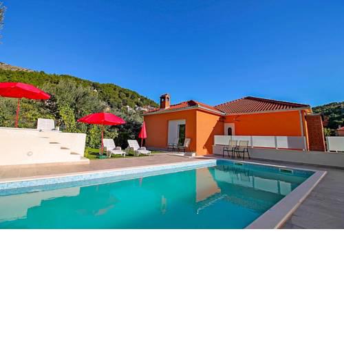 Donje Sitno Villa Sleeps 7 Pool Air Con WiFi