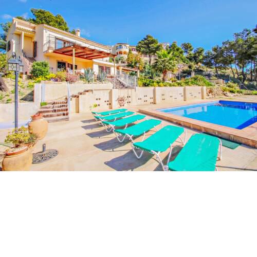 Dos Soles - sea view holiday home with private pool in Costa Blanca