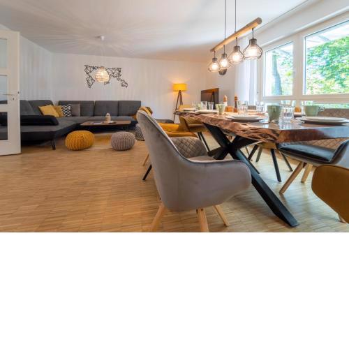 dreamcation - Ehemalige Pfarrer- & Souterrain Wohnung, Terrasse, Garten, BBQ