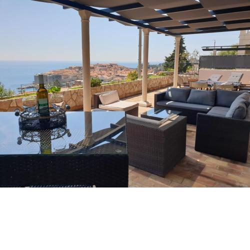 Dubrovniks best views apartment from a spacious terrace