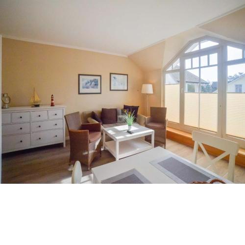 Dünenpark Binz - Komfortplus Appartement mit 1 Schlafzimmer und Balkon im Dachgeschoss 233