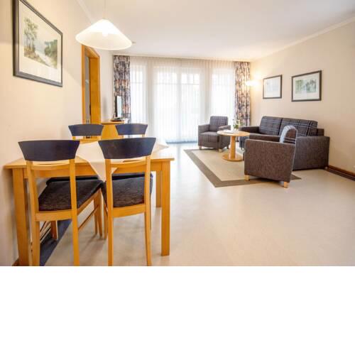 Dünenpark Binz Klassik Appartement mit 1 Schlafzimmer und Terrasse im Erdgeschoss 140