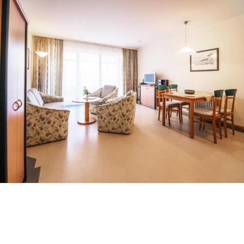Dünenpark Binz Klassik Appartement mit 1 Schlafzimmer und Terrasse im Erdgeschoss 175
