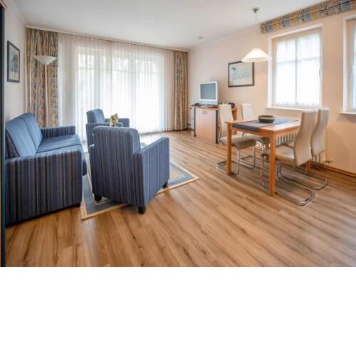 Dünenpark Binz Klassik Appartement mit 1 Schlafzimmer und Terrasse im Erdgeschoss 219
