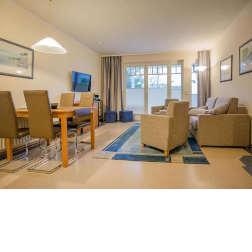 Dünenpark Binz Komfort Appartement mit 1 Schlafzimmer und Terrasse im Erdgeschoss 118