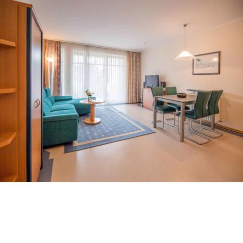Dünenpark Binz Komfort Appartement mit 1 Schlafzimmer und Terrasse im Erdgeschoss 127