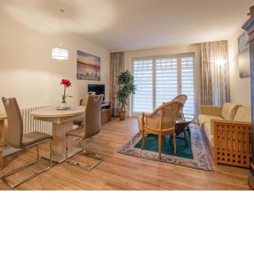 Dünenpark Binz Komfort Appartement mit 1 Schlafzimmer und Terrasse im Erdgeschoss 128
