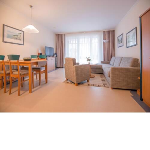 Dünenpark Binz Komfort Appartement mit 1 Schlafzimmer und Terrasse im Erdgeschoss 152