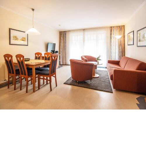Dünenpark Binz Komfort Appartement mit 1 Schlafzimmer und Terrasse im Erdgeschoss 154