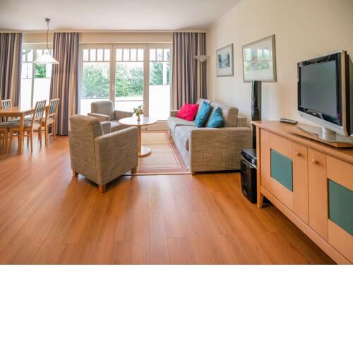 Dünenpark Binz Komfort Appartement mit 1 Schlafzimmer und Terrasse im Erdgeschoss 164