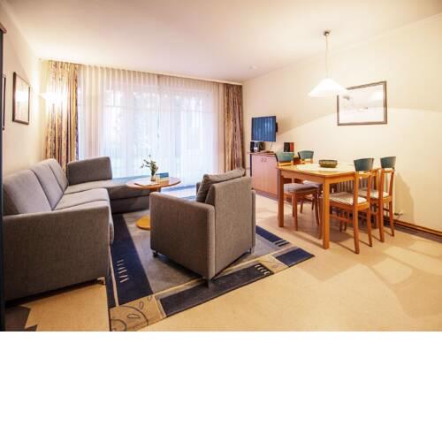 Dünenpark Binz Komfort Appartement mit 1 Schlafzimmer und Terrasse im Erdgeschoss 223