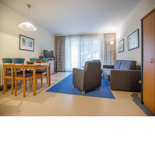 Dünenpark Binz Komfort Appartement mit 1 Schlafzimmer und Terrasse im Erdgeschoss 240