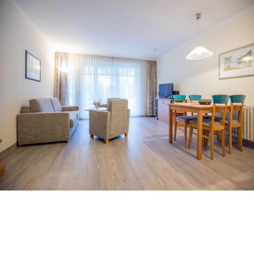 Dünenpark Binz Komfort Appartement mit 1 Schlafzimmer und Terrasse im Erdgeschoss 251