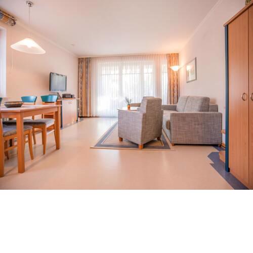 Dünenpark Binz Komfort Appartement mit 1 Schlafzimmer und Terrasse im Erdgeschoss 252