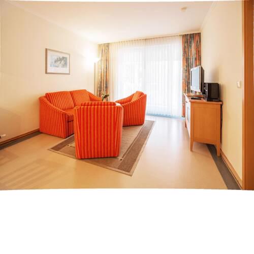 Dünenpark Binz Komfort Appartement mit 2 Schlafzimmern und Balkon im Obergeschoss 265