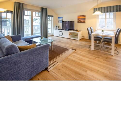 Dünenpark Binz Komfortplus Appartement mit 1 Schlafzimmer und Balkon im Dachgeschoss 148