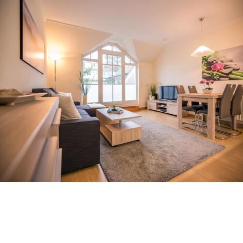 Dünenpark Binz Komfortplus Appartement mit 1 Schlafzimmer und Balkon im Dachgeschoss 209