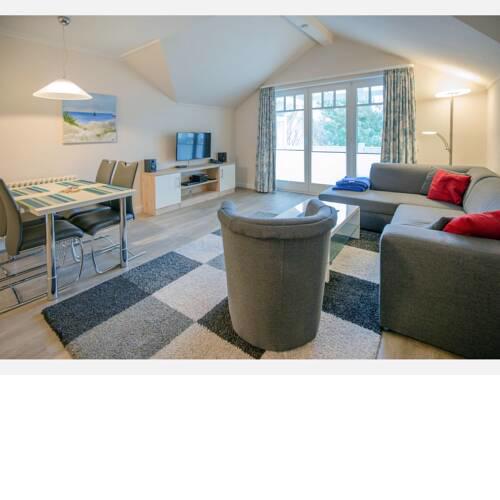 Dünenpark Binz Komfortplus Appartement mit 1 Schlafzimmer und Balkon im Dachgeschoss 246