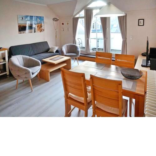 Dünenpark Binz Komfortplus Appartement mit 1 Schlafzimmer und Balkon im Dachgeschoss 248