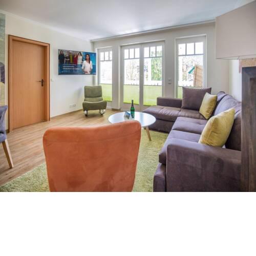 Dünenpark Binz Komfortplus Appartement mit 1 Schlafzimmer und Balkon im Obergeschoss 054