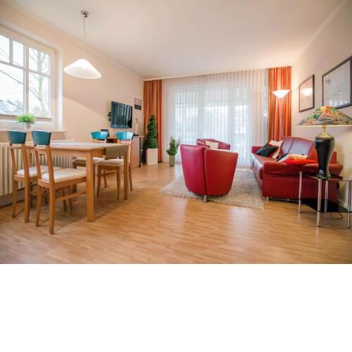Dünenpark Binz Komfortplus Appartement mit 1 Schlafzimmer und Balkon im Obergeschoss 230