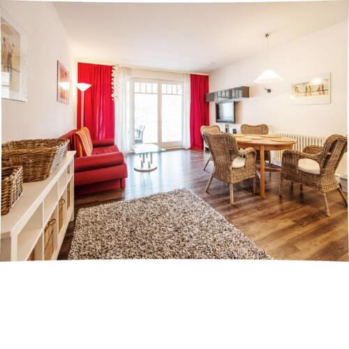 Dünenpark Binz Komfortplus Appartement mit 1 Schlafzimmer und Balkon im Obergeschoss 255