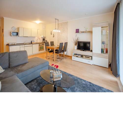 Dünenpark Binz Komfortplus Appartement mit 1 Schlafzimmer und Balkon im Obergeschoss 290