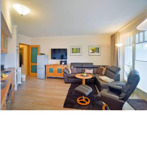 Dünenpark Binz Komfortplus Appartement mit 1 Schlafzimmer und Balkon im Obergeschoss