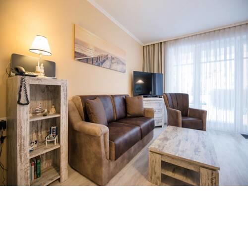 Dünenpark Binz Komfortplus Appartement mit 1 Schlafzimmer und Terrasse im Erdgeschoss 165