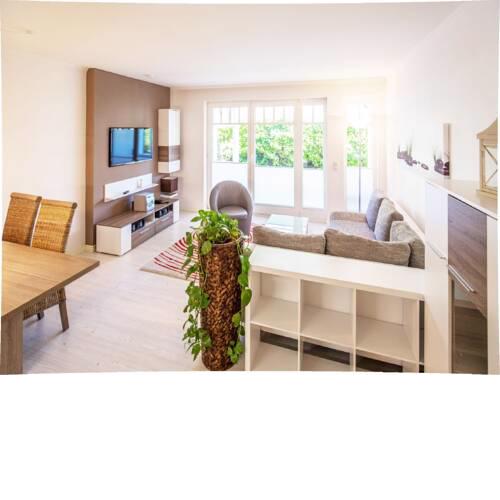 Dünenpark Binz Komfortplus Appartement mit 1 Schlafzimmer und Terrasse im Erdgeschoss 200