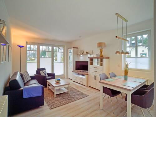 Dünenpark Binz Komfortplus Appartement mit 1 Schlafzimmer und Terrasse im Erdgeschoss 211