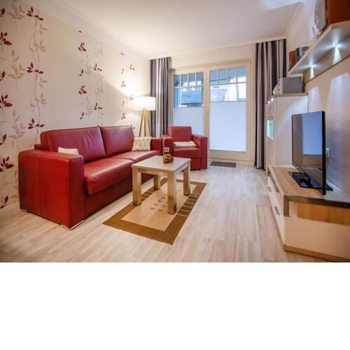 Dünenpark Binz Komfortplus Appartement mit 1 Schlafzimmer und Terrasse im Erdgeschoss 212