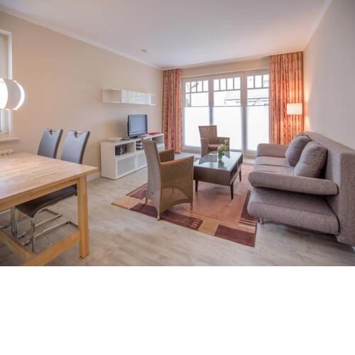 Dünenpark Binz Komfortplus Appartement mit 1 Schlafzimmer und Terrasse im Erdgeschoss 213