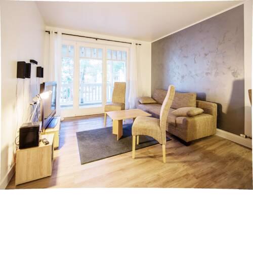 Dünenpark Binz Komfortplus Appartement mit 2 Schlafzimmern und Balkon im Obergeschoss 268