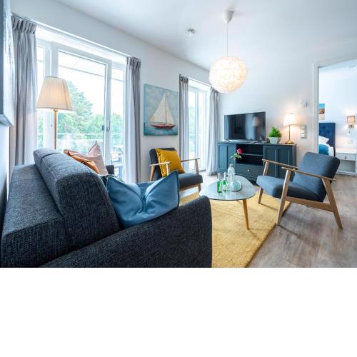 Dünenresidenz Prora - Appartement mit 2 Schlafzimmern und Balkon B3 3-3