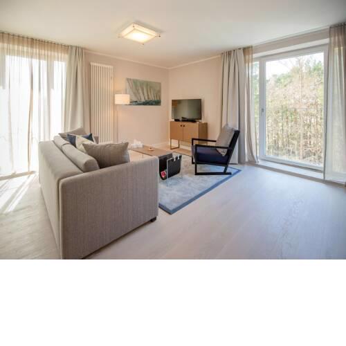 Dünenresidenz Prora Appartement mit 1 Schlafzimmer zur Sonnenseite