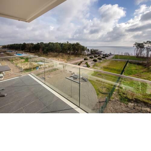 Dünenresidenz Prora Appartement mit Meerblick, 1 Schlafzimmer und Balkon